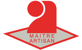 Logo de maitre artisan, label de l'entreprise Stéphane Invernizzi, menuisier agenceur à Chaux-Neuve